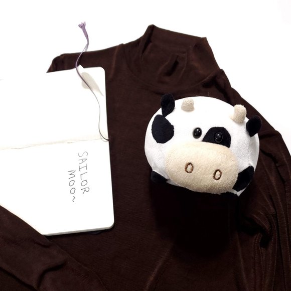 Issey Miyake Y2K Viscose L/S Mock Neck Sweatshirt Shirt - Picture 7 of 7